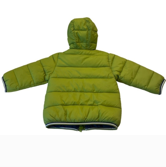 Mayoral Blue Green Newborn 6-9 months Puffer Jacket Silky Soft - Picture 6 of 6